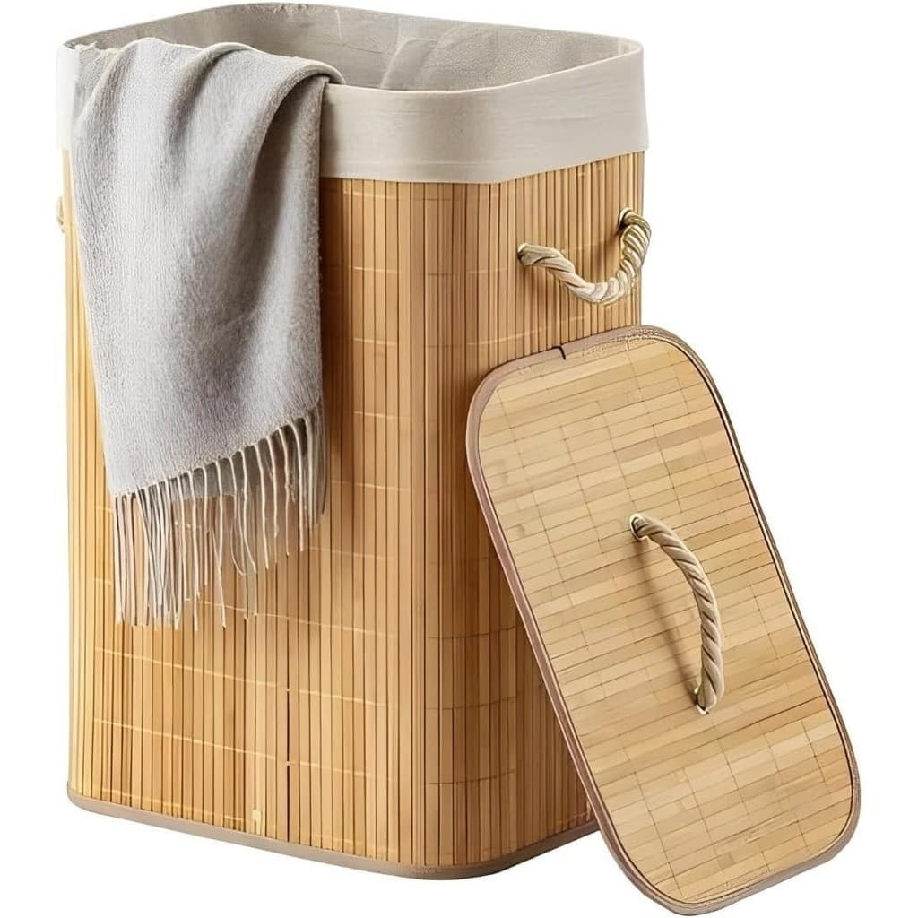 Cesto de Roupa Bambu